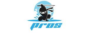 Pool Ninja Pros fiberglass pool care system logo